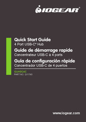 IOGear GUH3C4C Guide De Démarrage Rapide