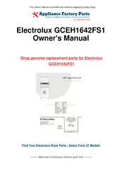 Frigidaire GCEH1642FS1 Instructions D'installation