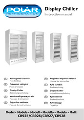 Polar Refrigeration CB925 Mode D'emploi