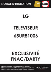 LG 65UR81006 Guide De L'utilisateur