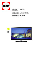 Samsung UE46D5000LED E-Manual