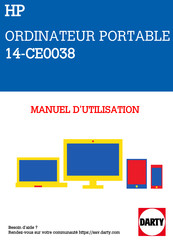 HP 14-CE0038 Manuel De L'utilisateur