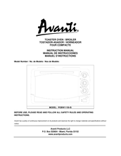 Avanti POBW111B-IS Manuel D'instructions