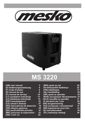 Mesko MS 3220 Mode D'emploi