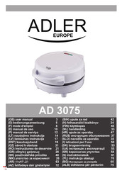 Adler europe AD 3075 Mode D'emploi