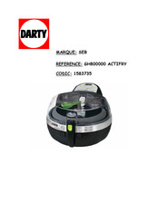 SEB ACTIFRY GH800000 Mode D'emploi