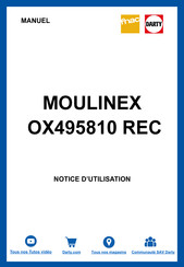 Moulinex Optimo 60L Notice D'utilisation