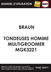 Braun MGK 3020 Serie Manuel D'utilisation