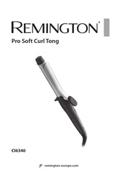 Remington Pro Soft Curl Tong CI6340 Manuel D'utilisation