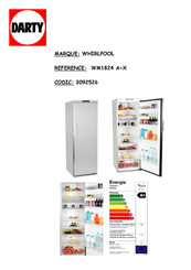 Whirlpool WM1824 Serie Mode D'emploi