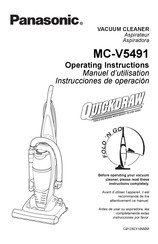 Panasonic QuickDraw MC-V5491 Manuel D'utilisation