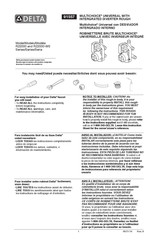 Delta MULTICHOICE R22000-WS Mode D'emploi