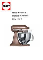 KitchenAid 5KSM150PSAP Mode D'emploi