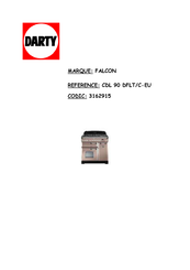 Falcon CDL 90 DFLT/C-EU Mode D'emploi