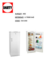 AEG Electrolux SANTO 70300-5 KA Notice D'utilisation