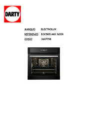 Electrolux EOC5851AKK Notice D'utilisation