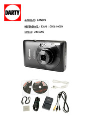 Canon IXUS 100IS Guide D'utilisation