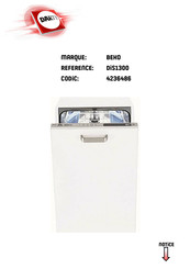 Beko DIS1300 Manuel D'utilisation