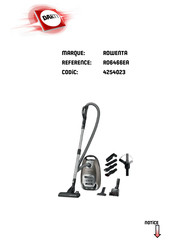 Rowenta Silence Force RO6466EA Guide De L'utilisateur