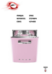 Smeg ST2FABPK Guide D'utilisation