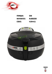 TEFAL ActiveFry AL806200 Manuel D'utilisation