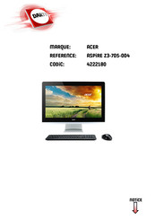 Acer Aspire Z3-705-004 Manuel D'utilisation