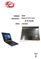 Acer Aspire S5-371T-54T8 Manuel D'utilisation