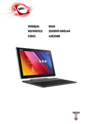 Asus ZD300M-6A014A Manuel Électronique