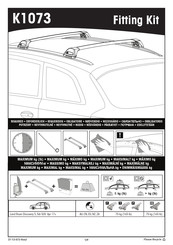 Yakima K1073 Instructions