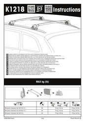 Yakima K1218 Instructions