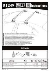 Yakima K1249 Instructions