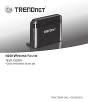 TRENDnet TEW-732BR Guide D'installation Rapide