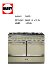 Falcon Elise SE 110 Mixte Mode D'emploi & Instructions D'installation