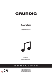 Grundig DSB 990 Manuel D'utilisation