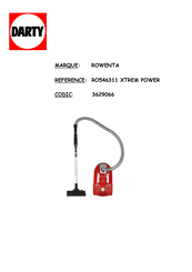 Rowenta X-TREM POWER RO546311 Mode D'emploi