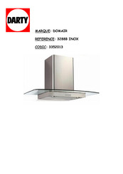 Domair 3288B INOX Mode D'emploi Et Guide D'installation