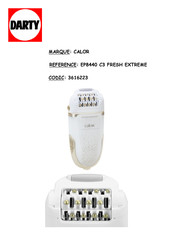 CALOR FRESH EXTREME EP8440 C3 Mode D'emploi