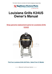 Louisiana Grills 62240 Instructions Et Recettes