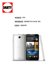 HTC Desire 516 dual sim Guide De L'utilisateur