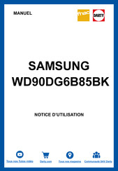 Samsung WD1 DB8 Série Manuel D'utilisation