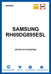 Samsung RH68D Série Manuel D'utilisation