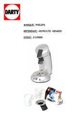 Philips Senseo HD7812/51 Manuel D'utilisation