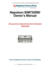 Napoleon BIM730RBI Mode D'emploi