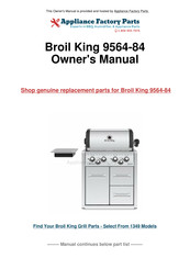 Broil King 9564-84 Manuel Du Propriétaire