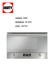 Smeg MP 322X Notice D'utilisation