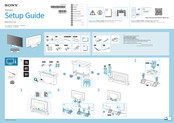 Sony BRAVIA KD-75X8500D Guide D'installation