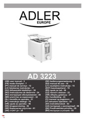 Adler europe AD 3223 Mode D'emploi