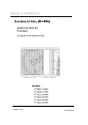 Trane 4TXM2230A15N Guide D'installation