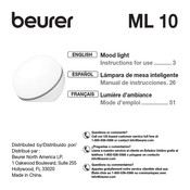 Beurer ML 10 Mode D'emploi