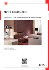 Dru Metro 130XTL RCH Manuel D'installation